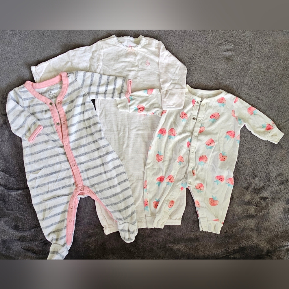 SET OF THREE - BABYGAP - NEWBORN/0-3